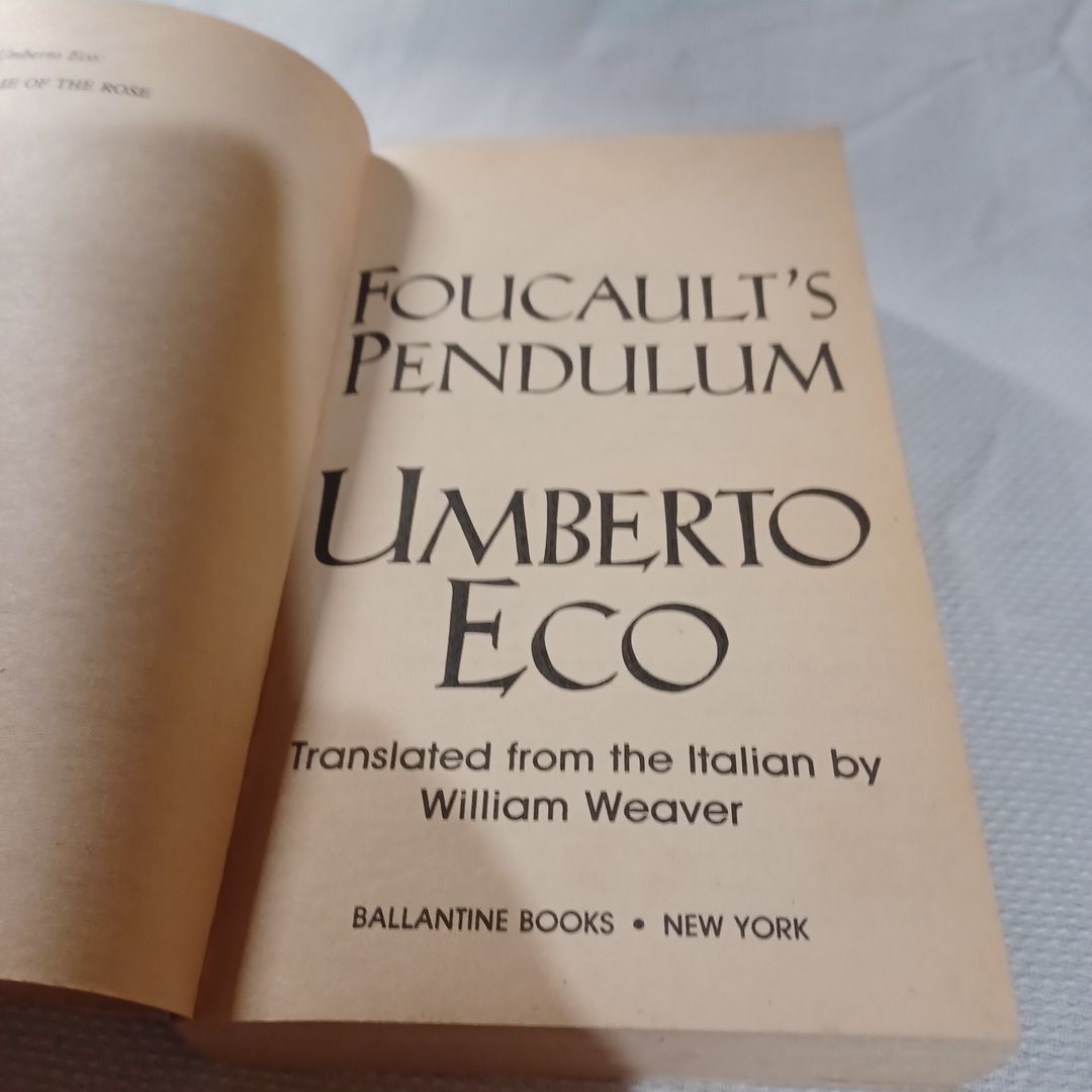Foucault's Pendulum