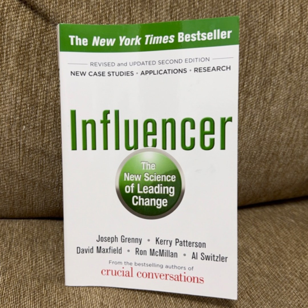 Influencer: the New Science of Leading Change, Second Edition (Paperback)