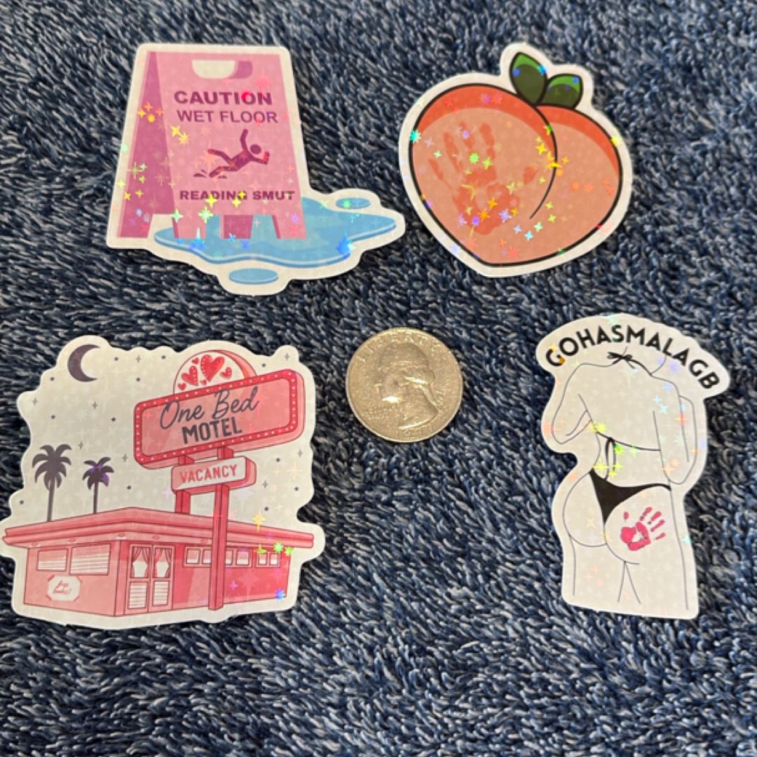 ‘Dirty’ Bookish Stickers