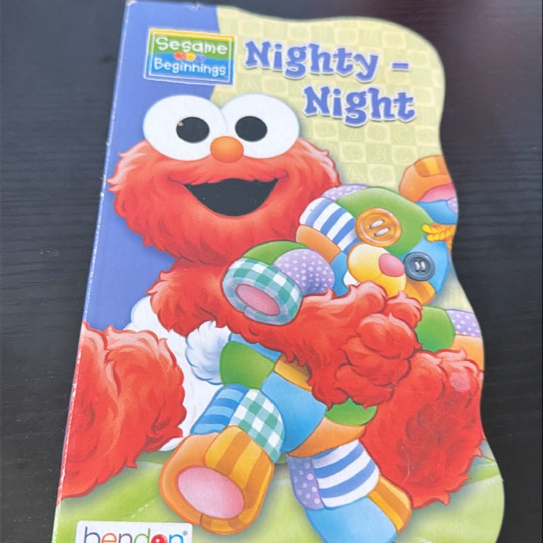 Sesame Street Beginnings- Bendon- Elmo: Nighty-Night 