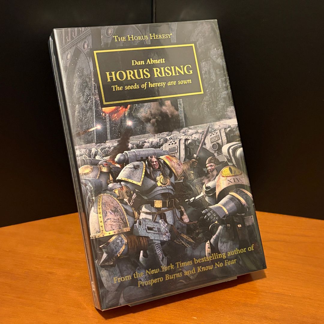 Warhammer 40k Horus Heresy: Horus Rising, Large Trade Paperback Edition