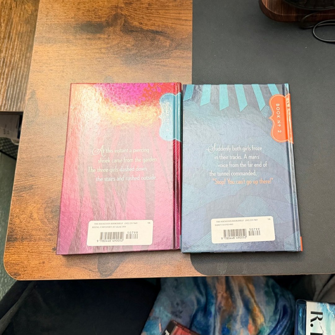 Nancy Drew Mystery Stories Books 1-4