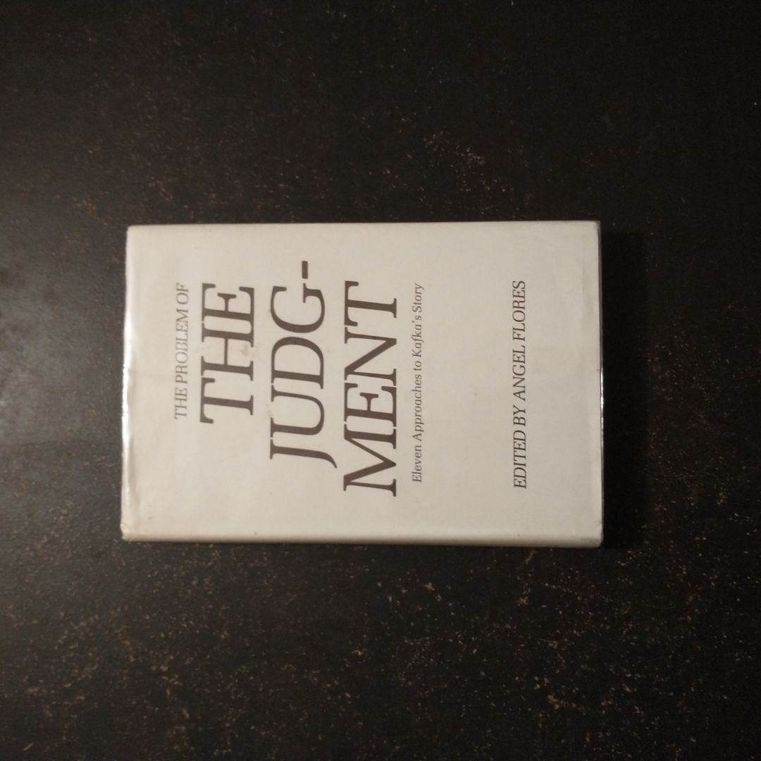 The Problem of the Judgment