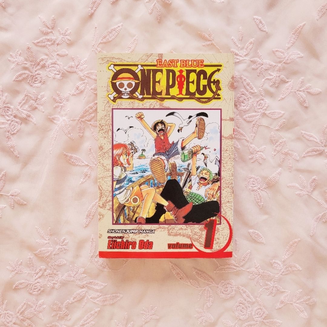 One Piece, Vol. 1 (first print, foil) by Eiichiro Oda, Paperback