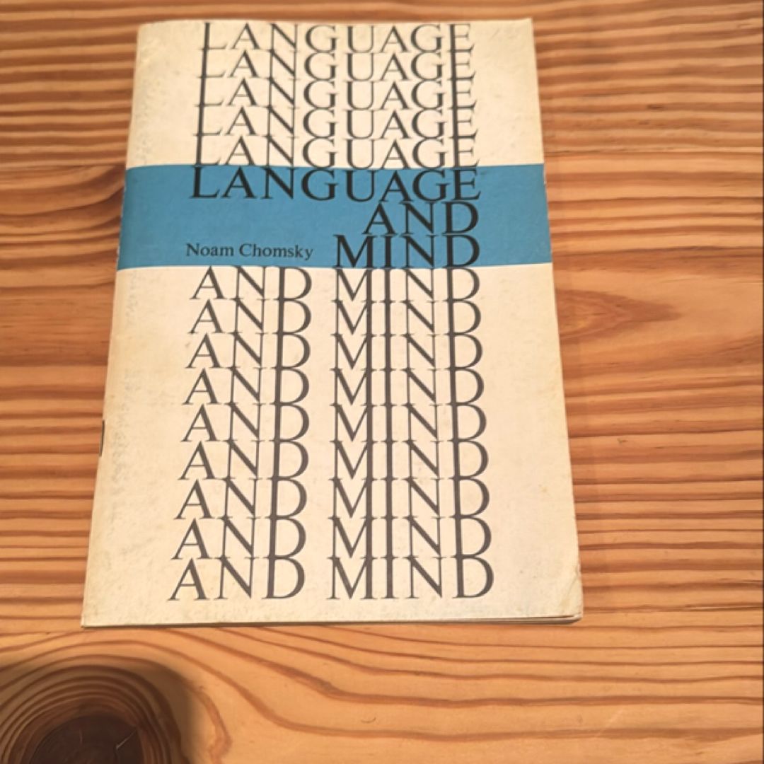 Language and Mind - first edition