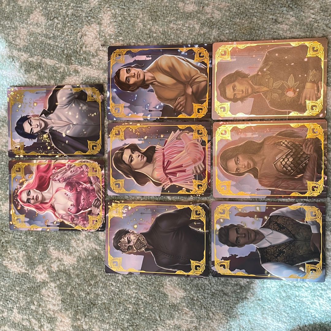 Once Upon A Broken Heart Character Cards
