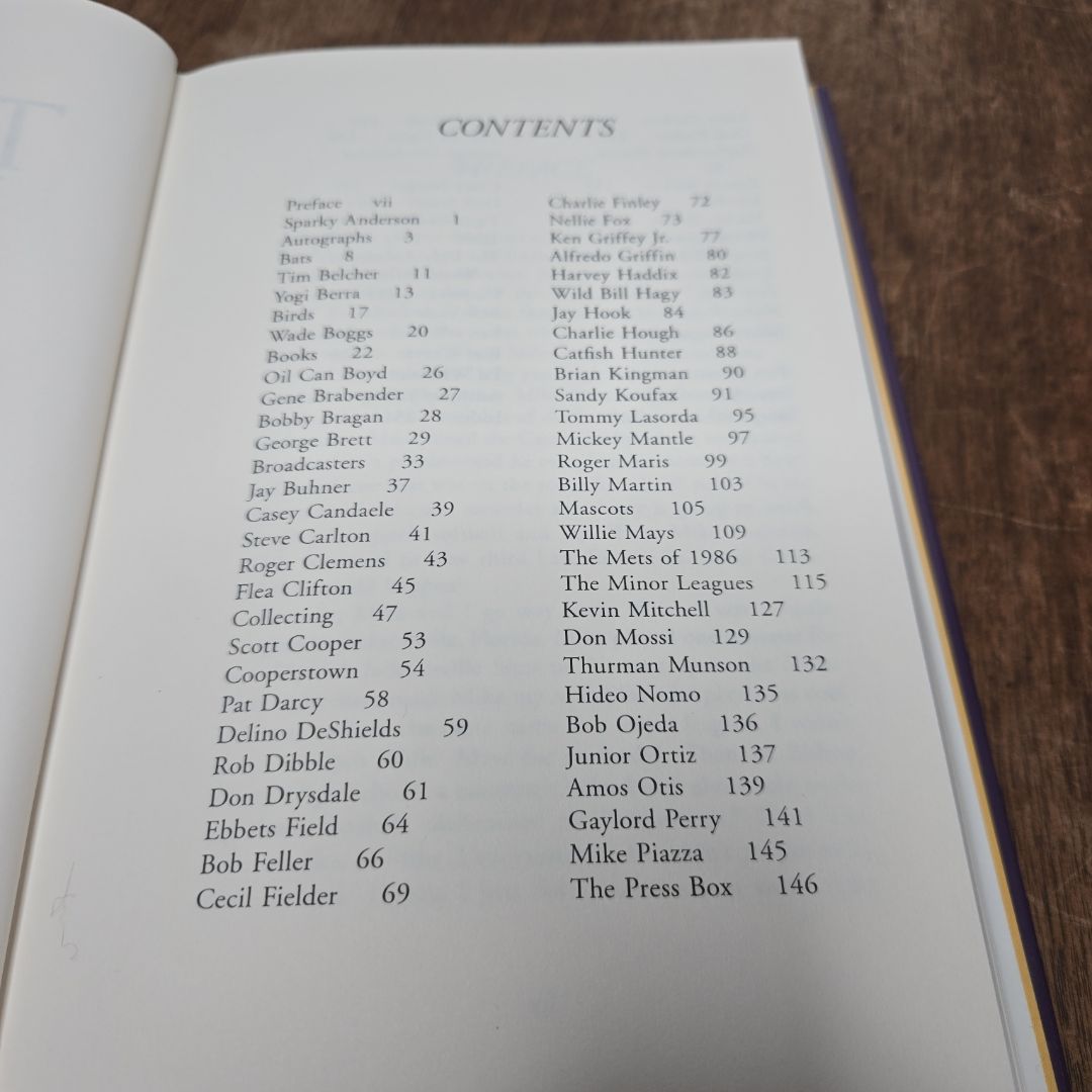 Tales from the Dugout