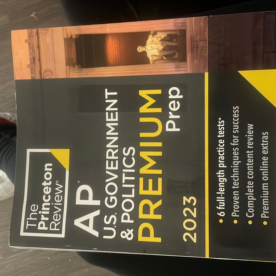 Princeton Review AP U. S. Government and Politics Premium Prep 2023