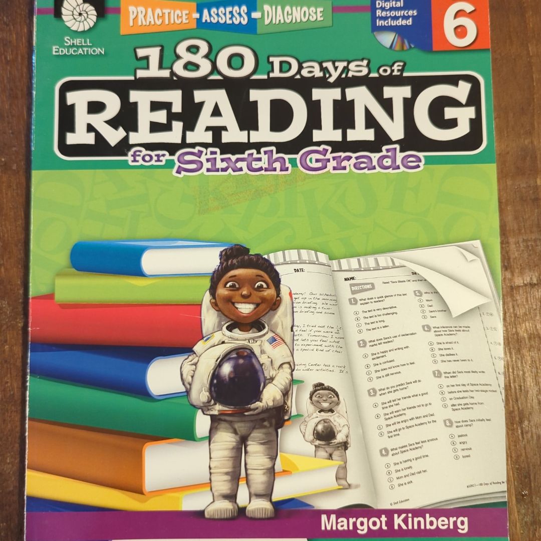 180 Days of Reading for Sixth Grade