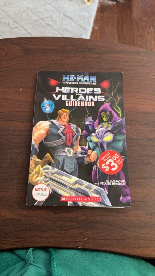 He-Man and the Masters of the Universe: Heroes and Villains Guidebook (Media Tie-In)