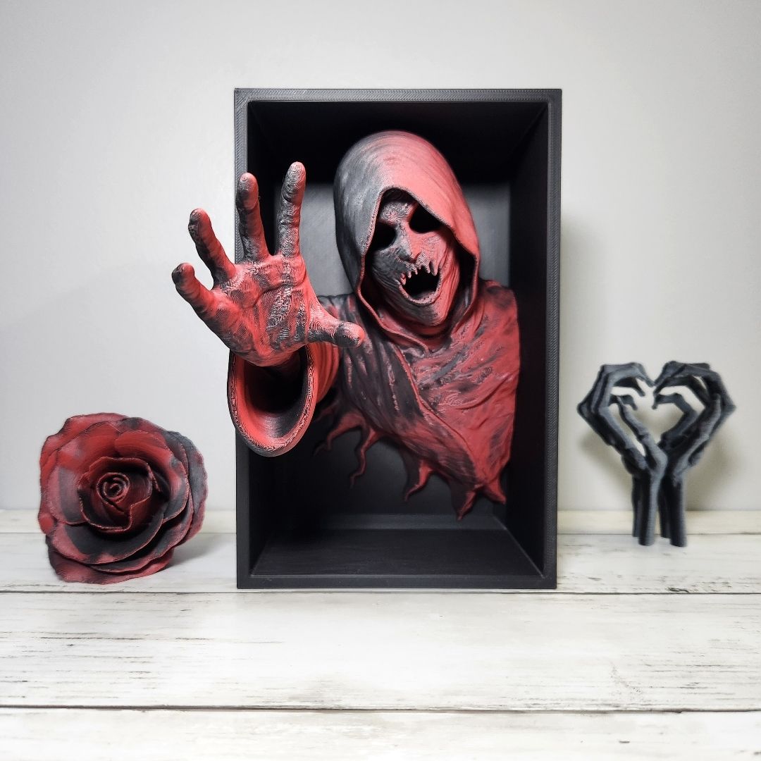 3D Printed Reaper Book Nook