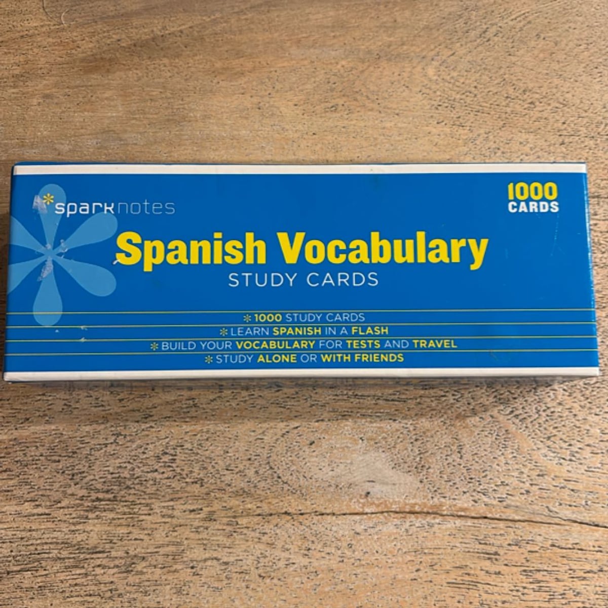 Spanish Vocabulary SparkNotes Study Cards by SparkNotes