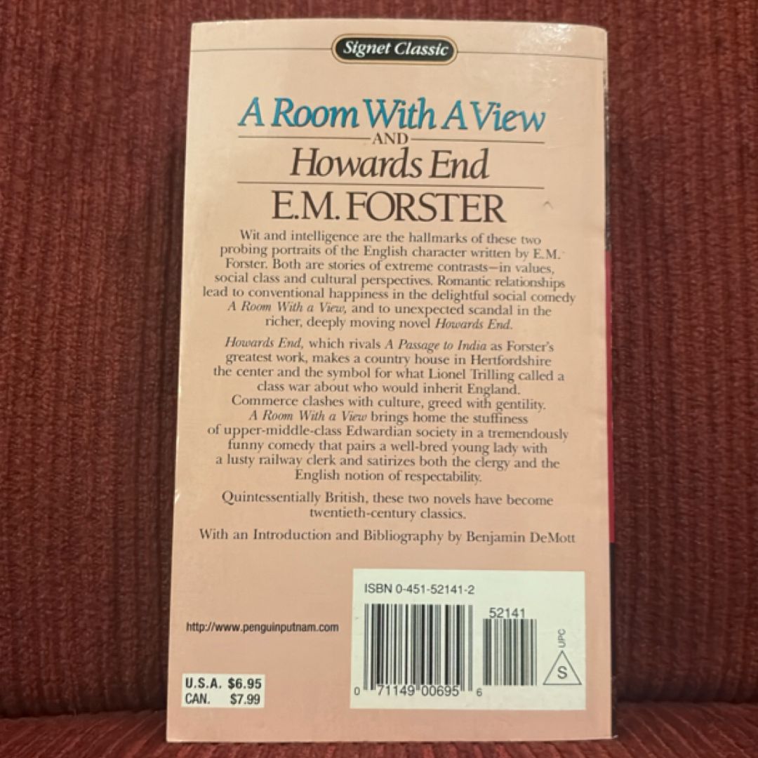 Howards End and a Room with a View