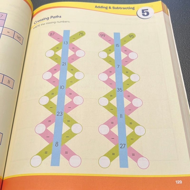 2nd Grade Jumbo Math Success Workbook