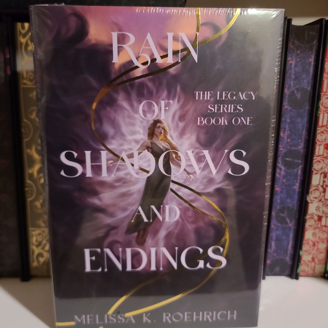 Rain of Shadows and Endings Bookish Box special edition 