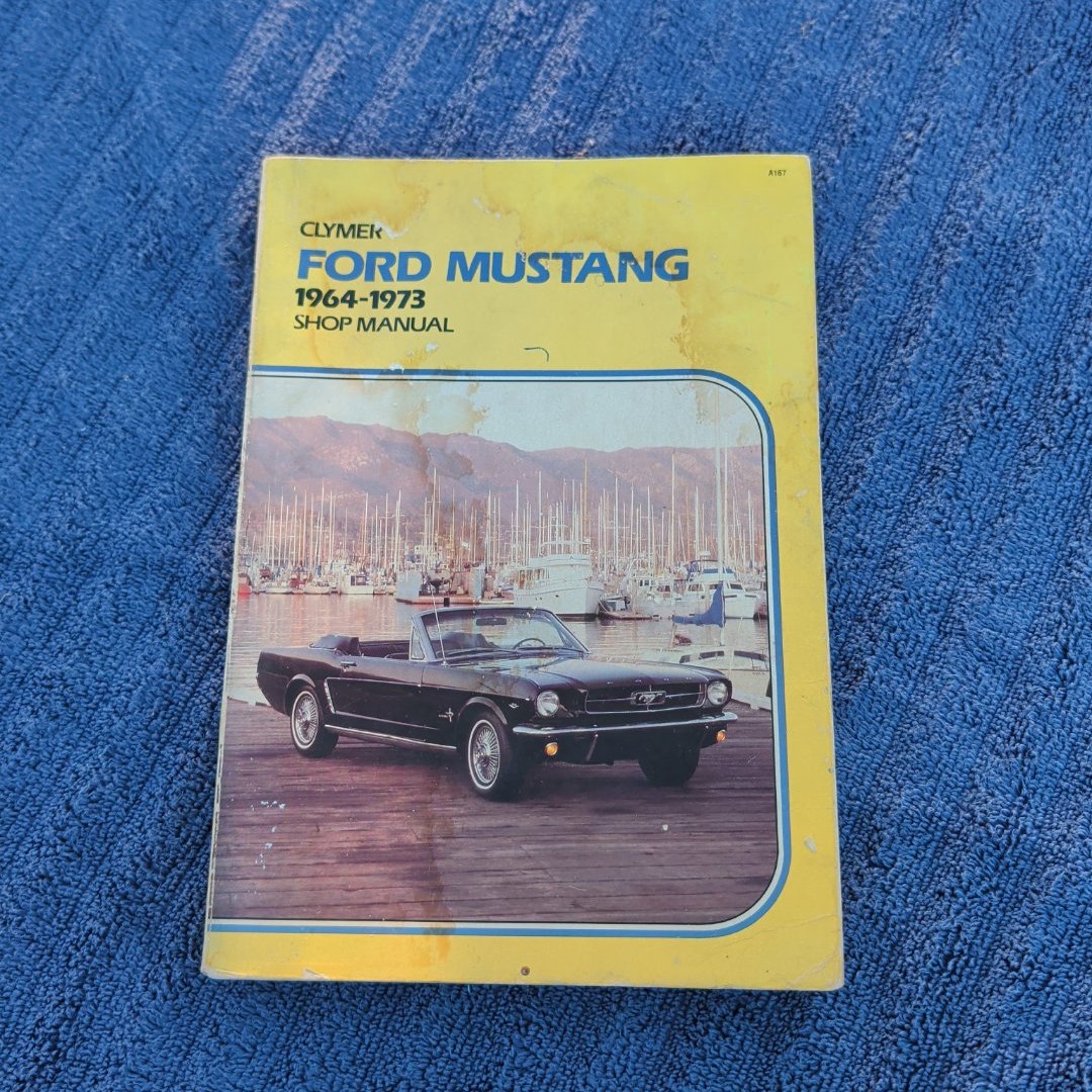 Ford mustang shop manual