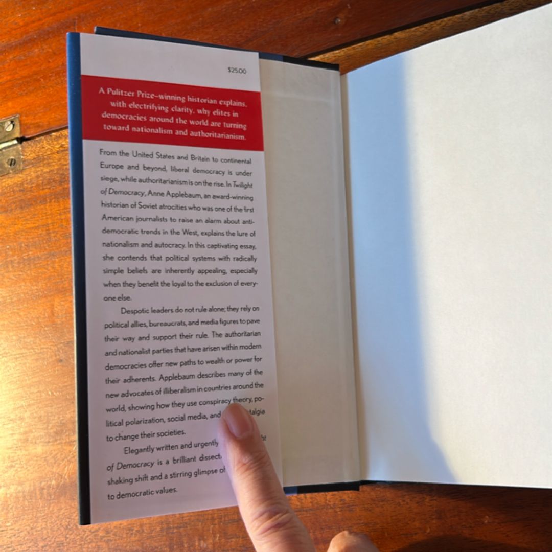 Twilight of Democracy (1st Ed/1st)