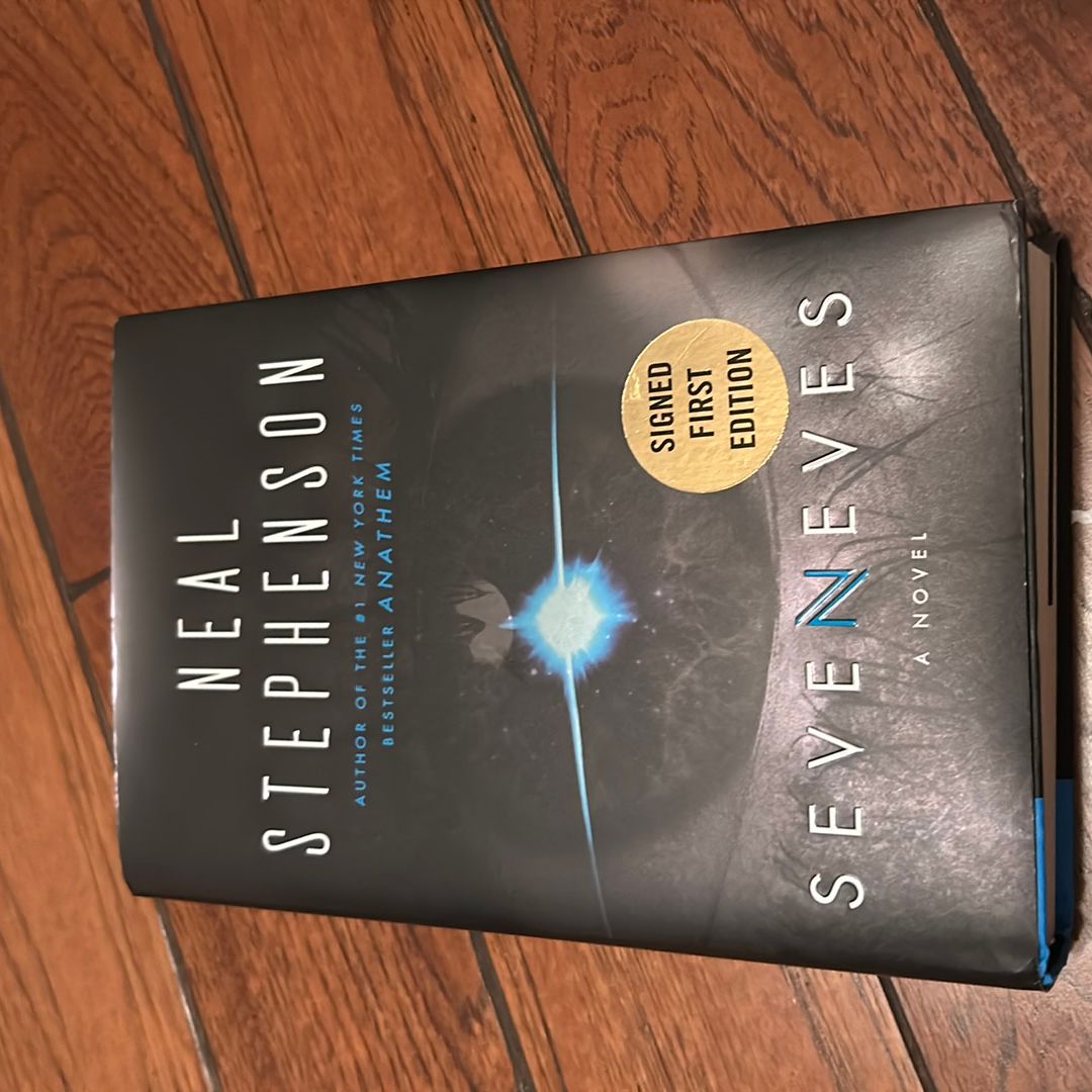 Seveneves —signed by Neal Stephenson, Hardcover | Pangobooks