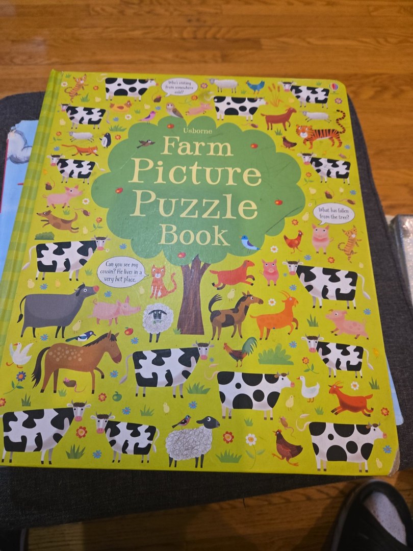 Usborne Farm Picture Puzzle Book
