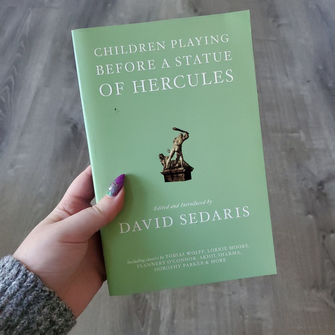 Children Playing Before a Statue of Hercules