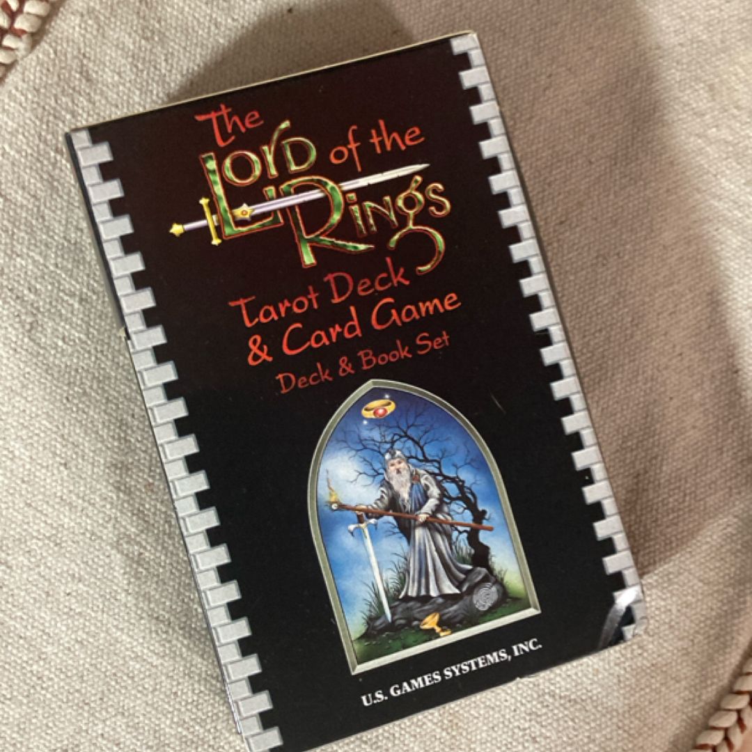 The Lord of the Rings Tarot Deck and Book Set
