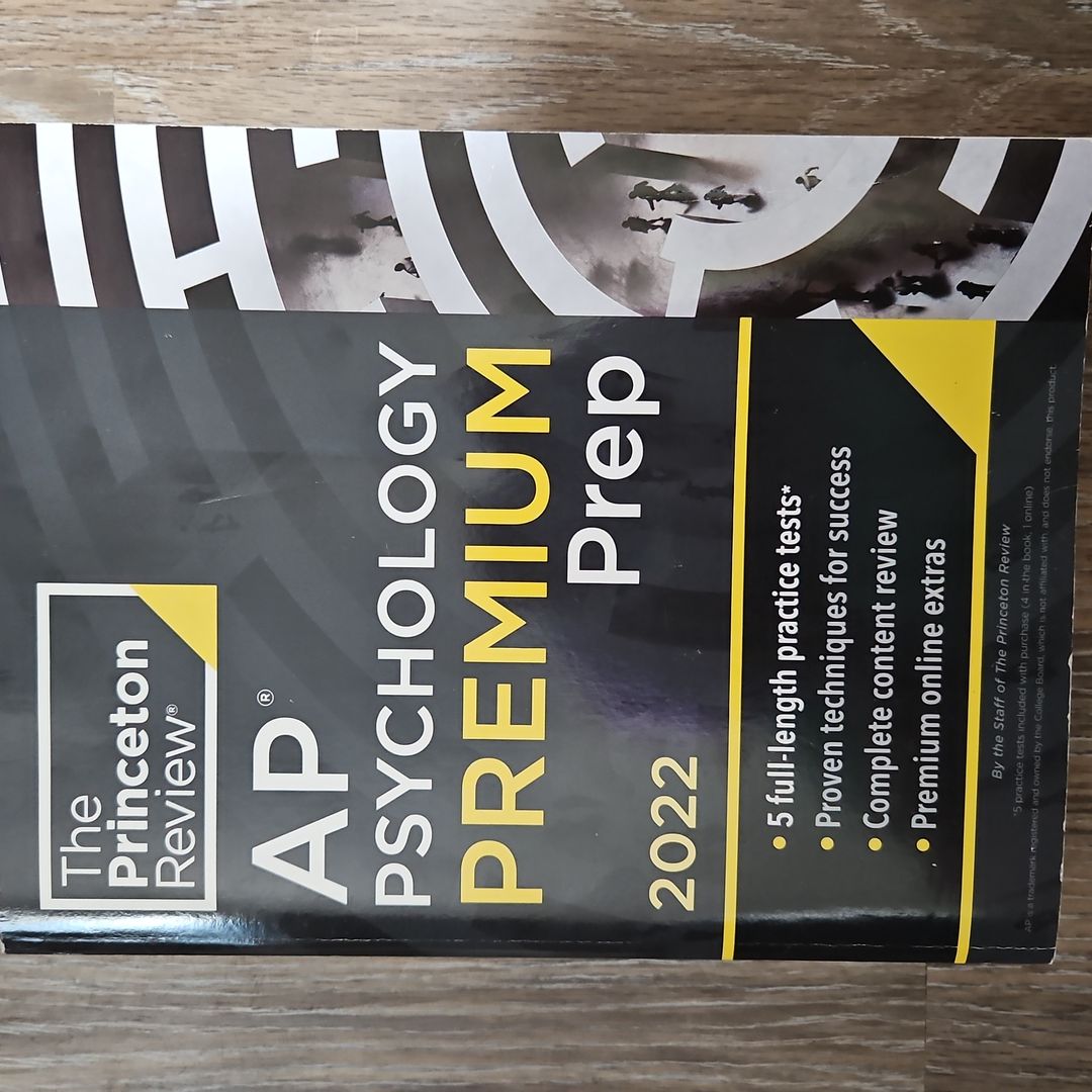 Princeton Review AP Psychology Premium Prep 2022
