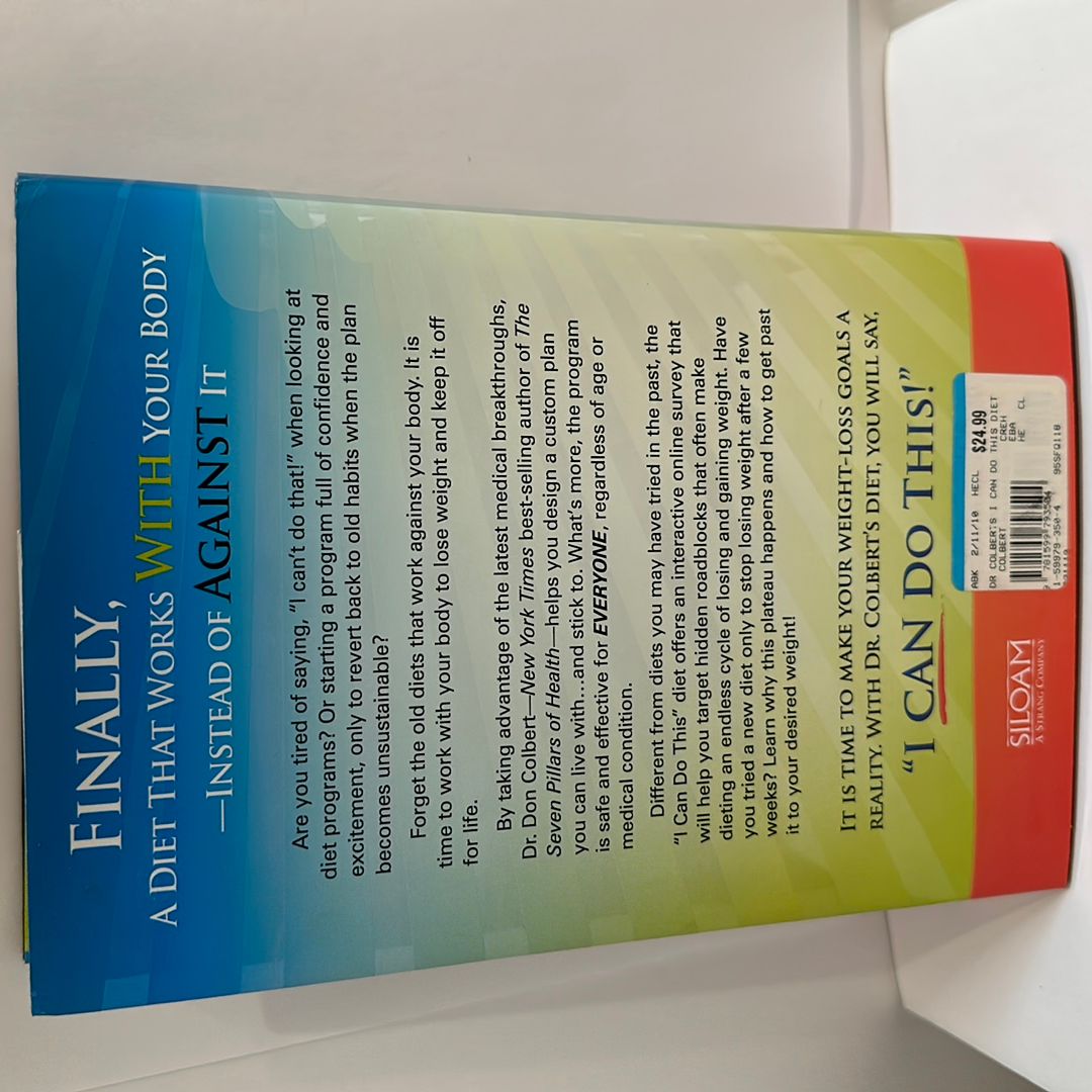 Dr. Colbert's "I Can Do This" Diet