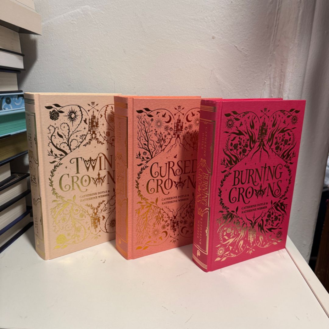 Fairyloot Twin Crowns Set SIGNED