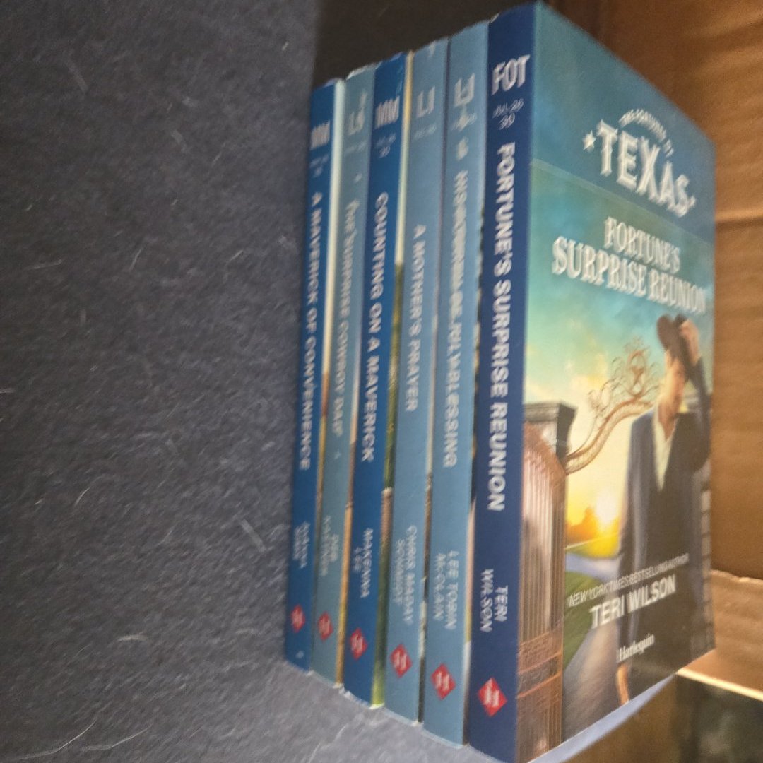 Bundle of 6 harlaquin books