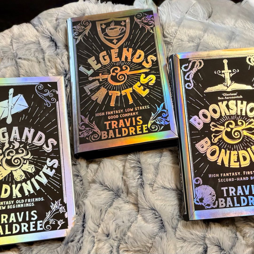 Bookshops and Bonedust, Legends & Lattes, Brigands & Breadknives - Fairyloot