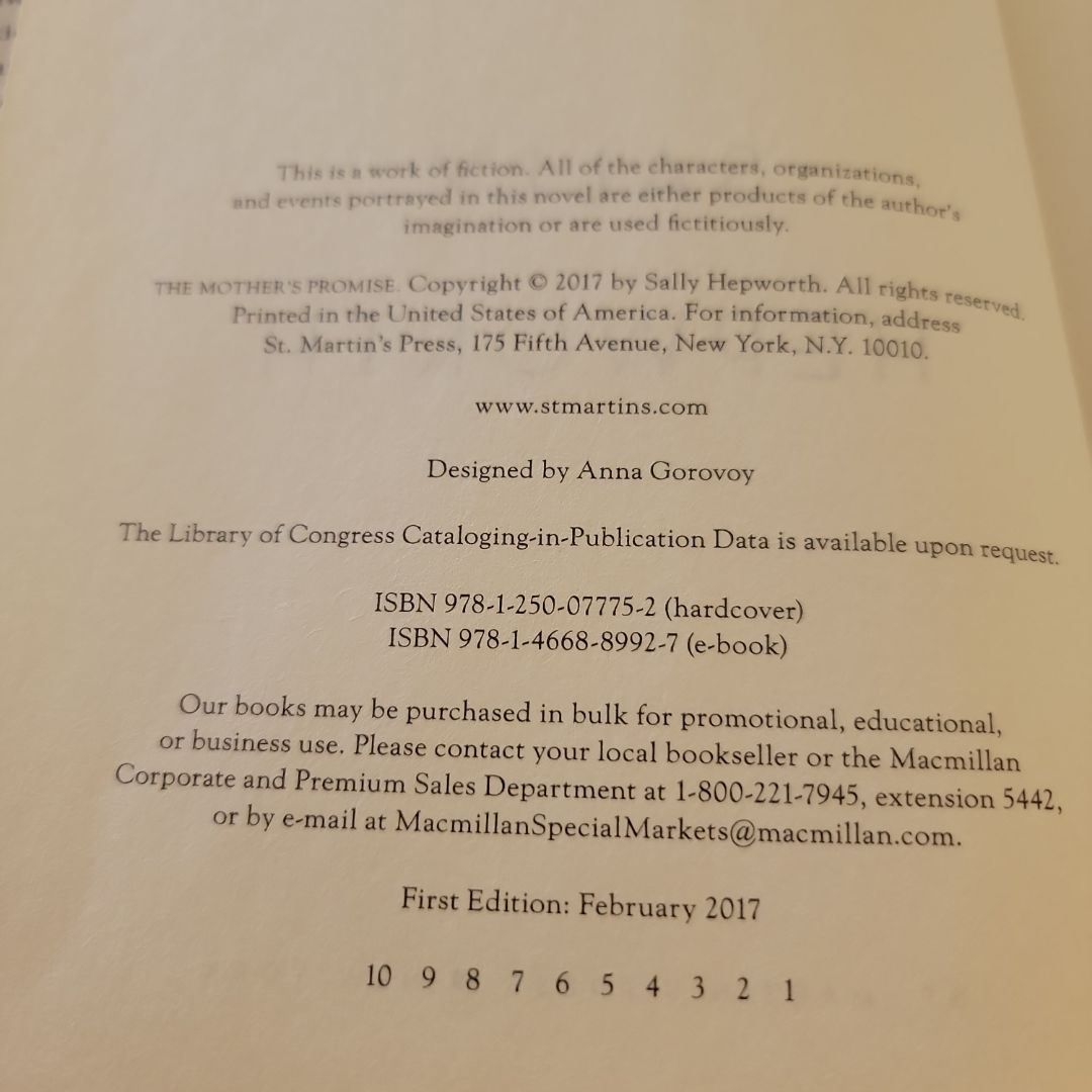 The Mother's Promise