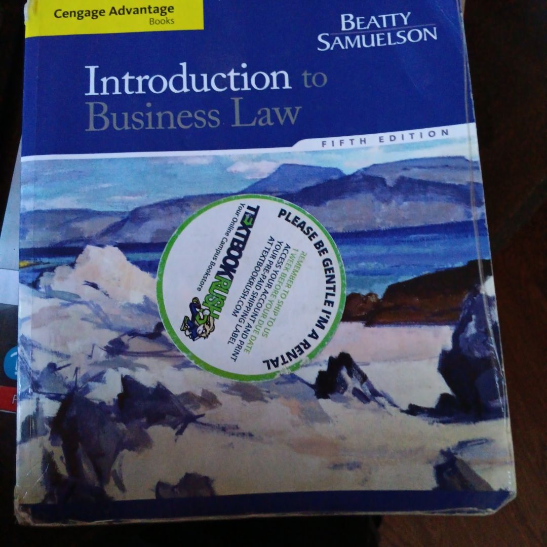 Cengage Advantage Books: Introduction to Business Law