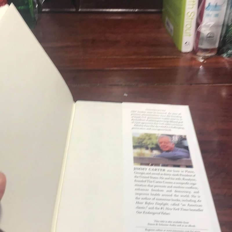 1st ed./6th printing * Palestine Peace Not Apartheid