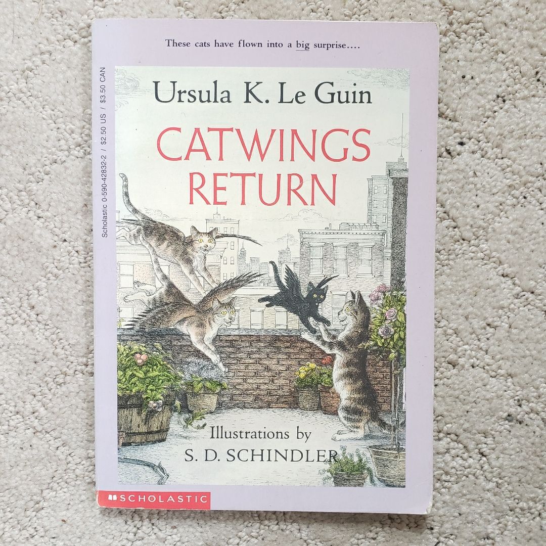 Catwings Return (1st Scholastic Printing, 1991) 