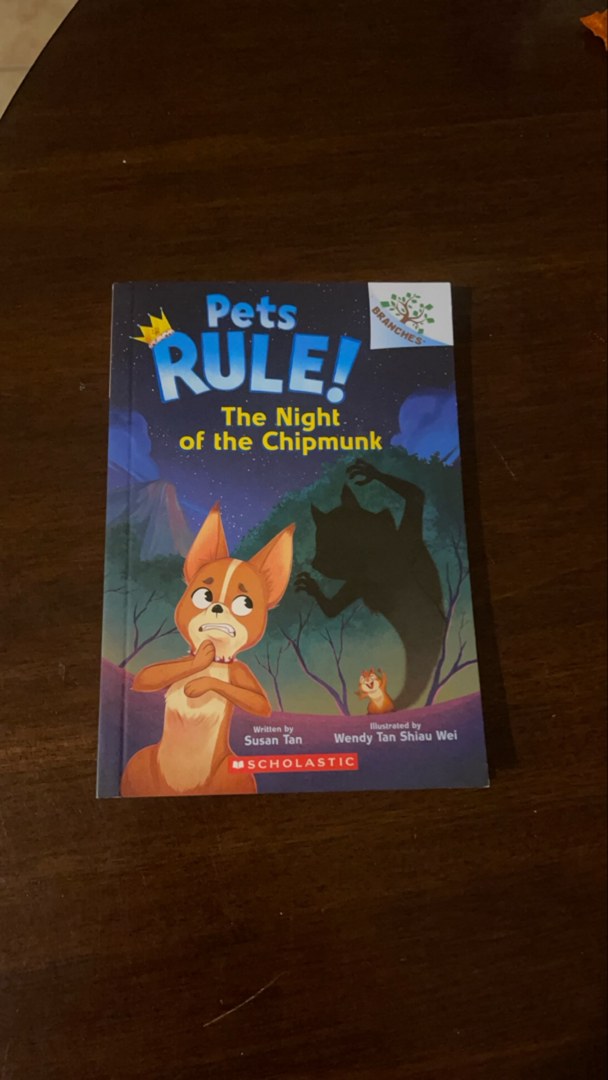 Pets Rule: The Night of the Chipmunk: a Branches Book (Pets Rule! #6)