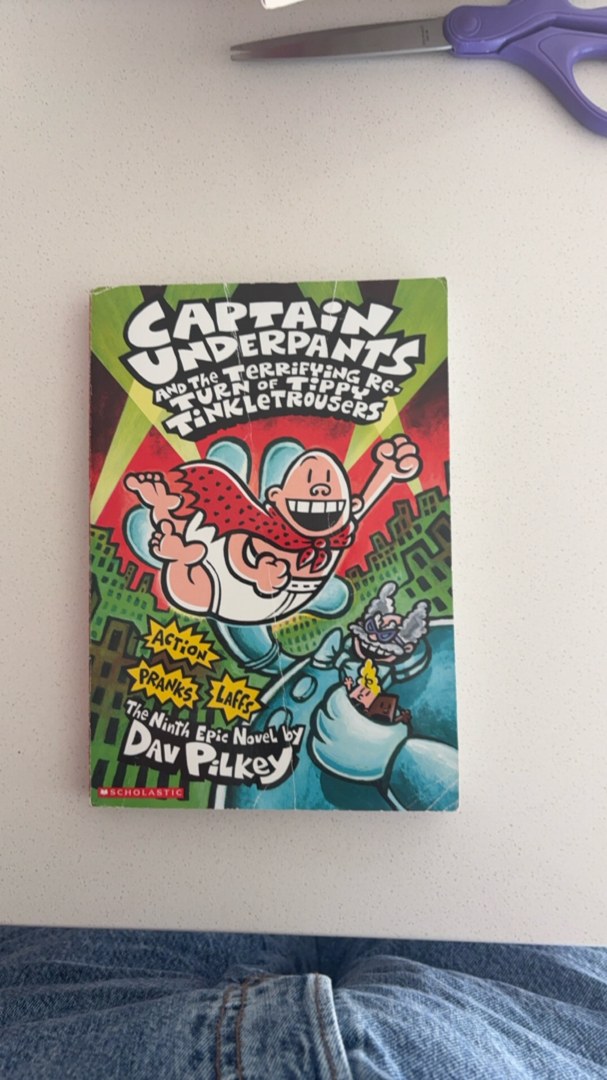 Captain Underpants and the Terrifying Return of Tippy Tinkletrousers