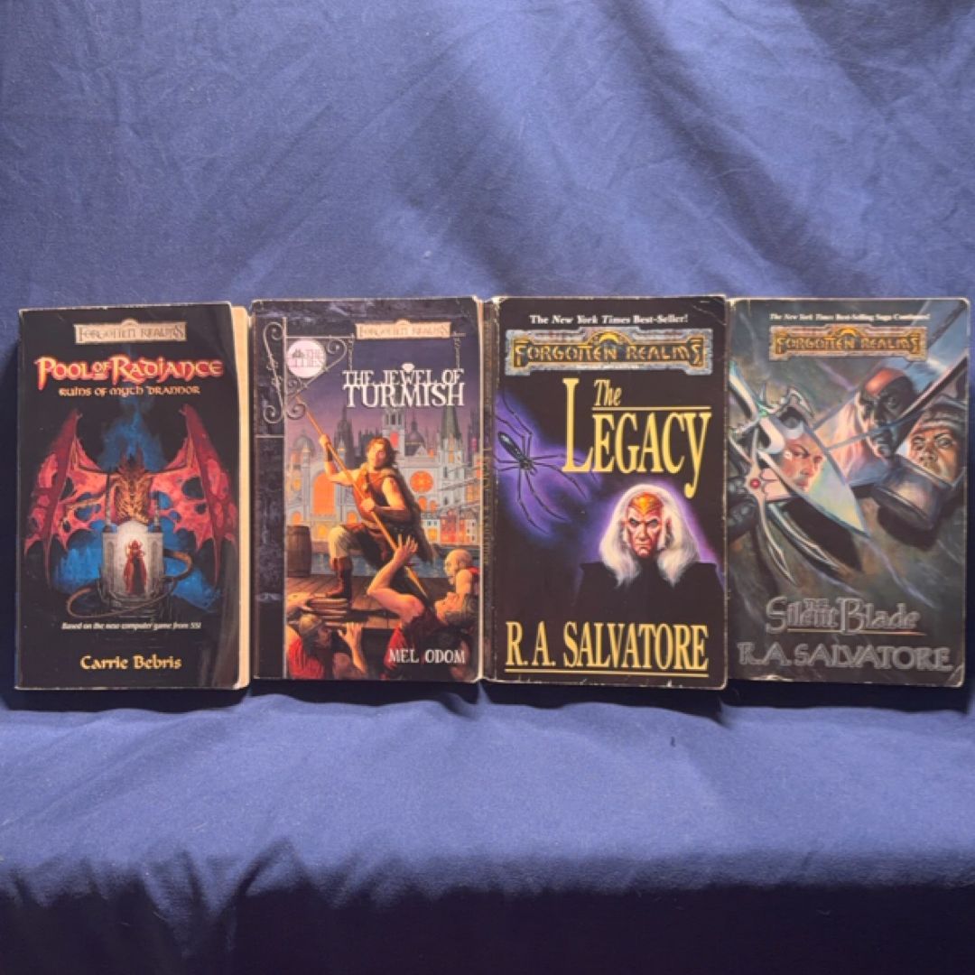 4 Book Forgotten Realms Lore & Legend Starter Set