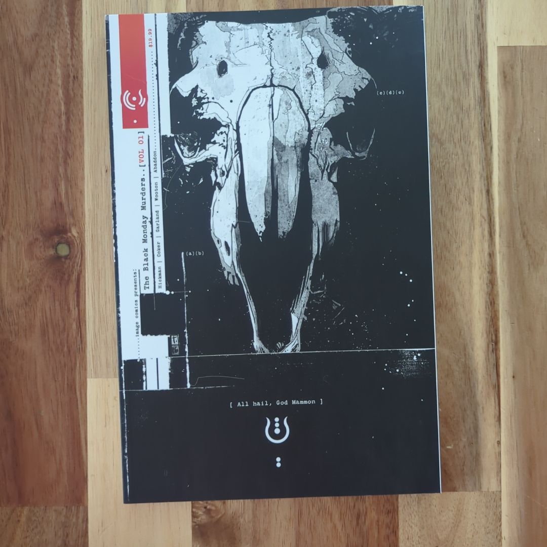 The Black Monday Murders Volume 1