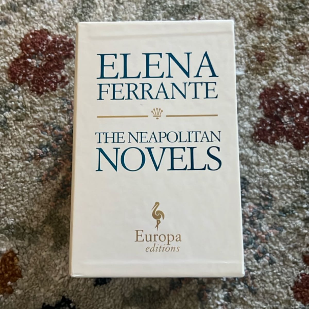 The Neapolitan Novels Boxed Set by Elena Ferrante, Ann Goldstein