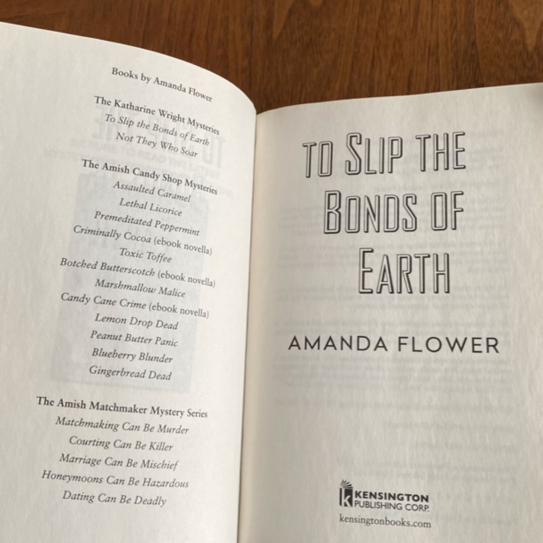 To Slip the Bonds of Earth