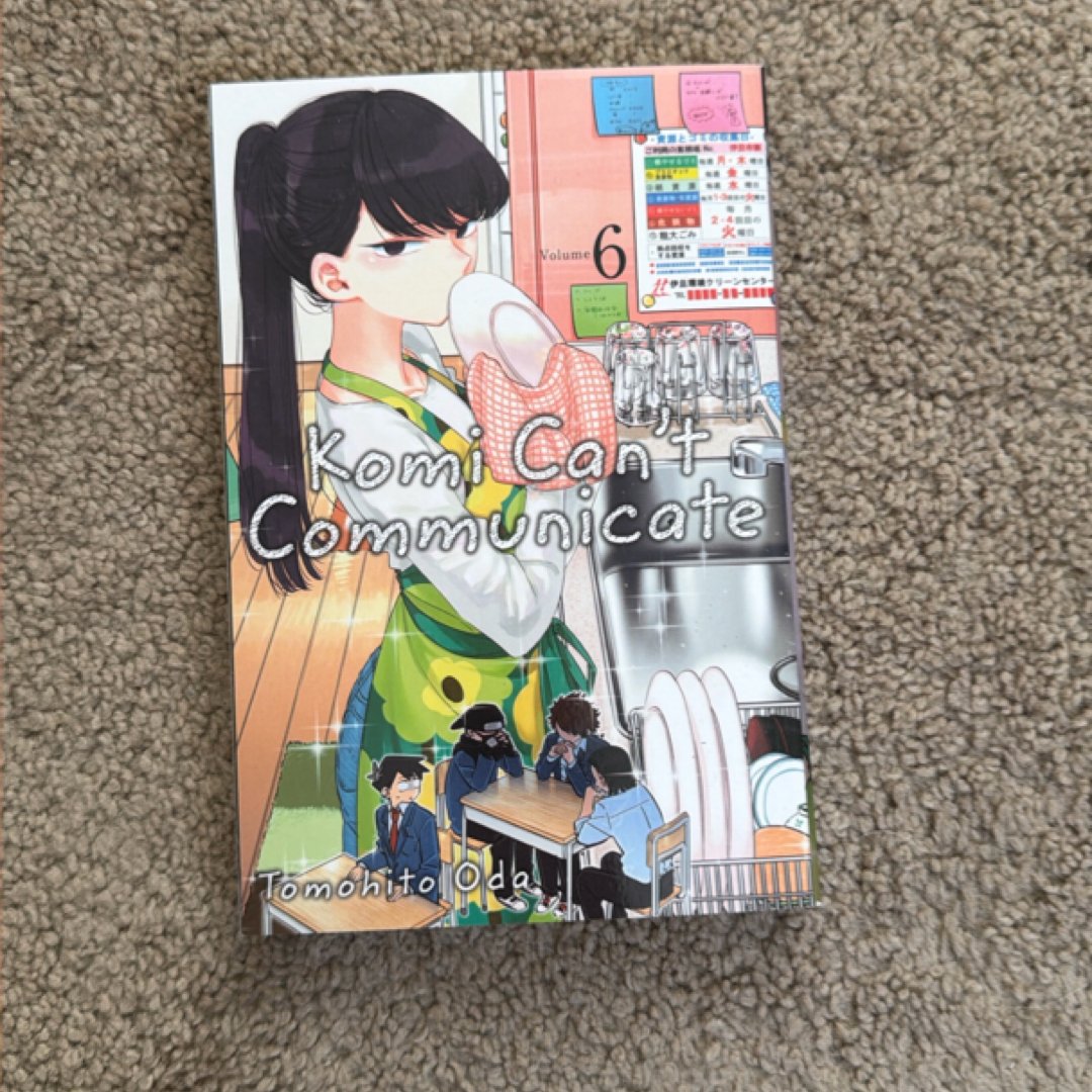 Komi Can't Communicate, Vol. 6