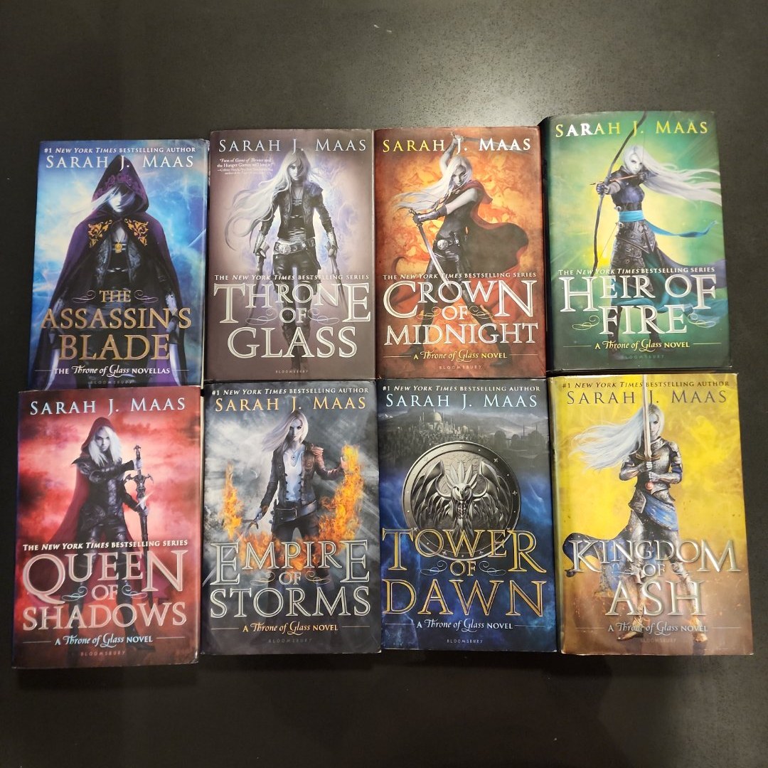 OOP Throne of Glass Box Set