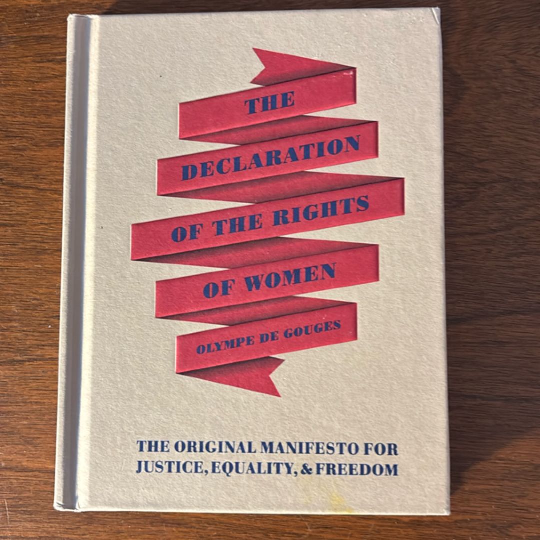 The Declaration of the Rights of Women