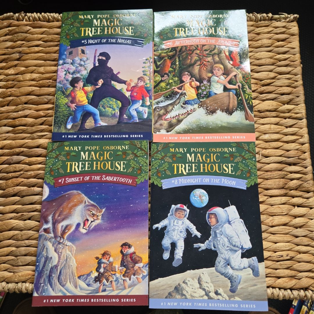 Magic Tree House Books 5-8 Boxed Set