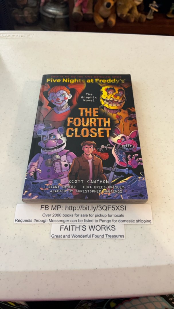 Fourth Closet: an AFK Book (Five Nights at Freddy's Graphic Novel #3)