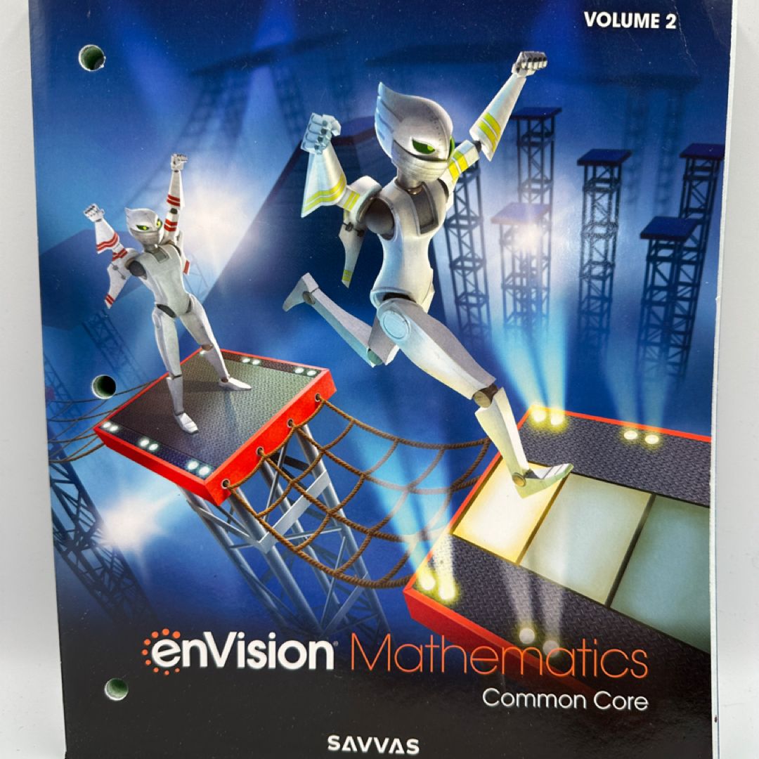Envision Mathematics 2021 Common Core Student Edition Grade 8 Volume 2