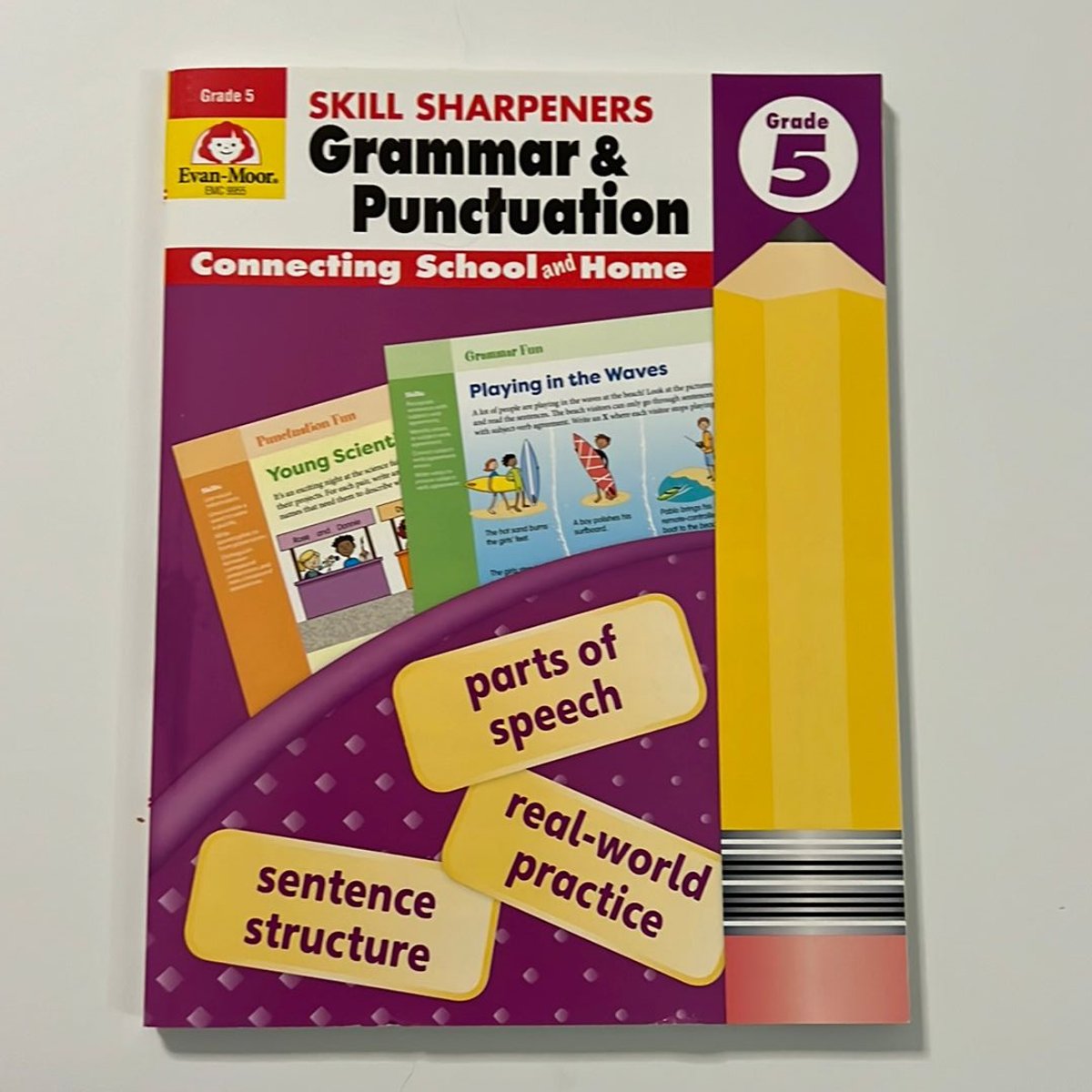 Skill Sharpeners Grammar and Punctuation, Grade 5 by