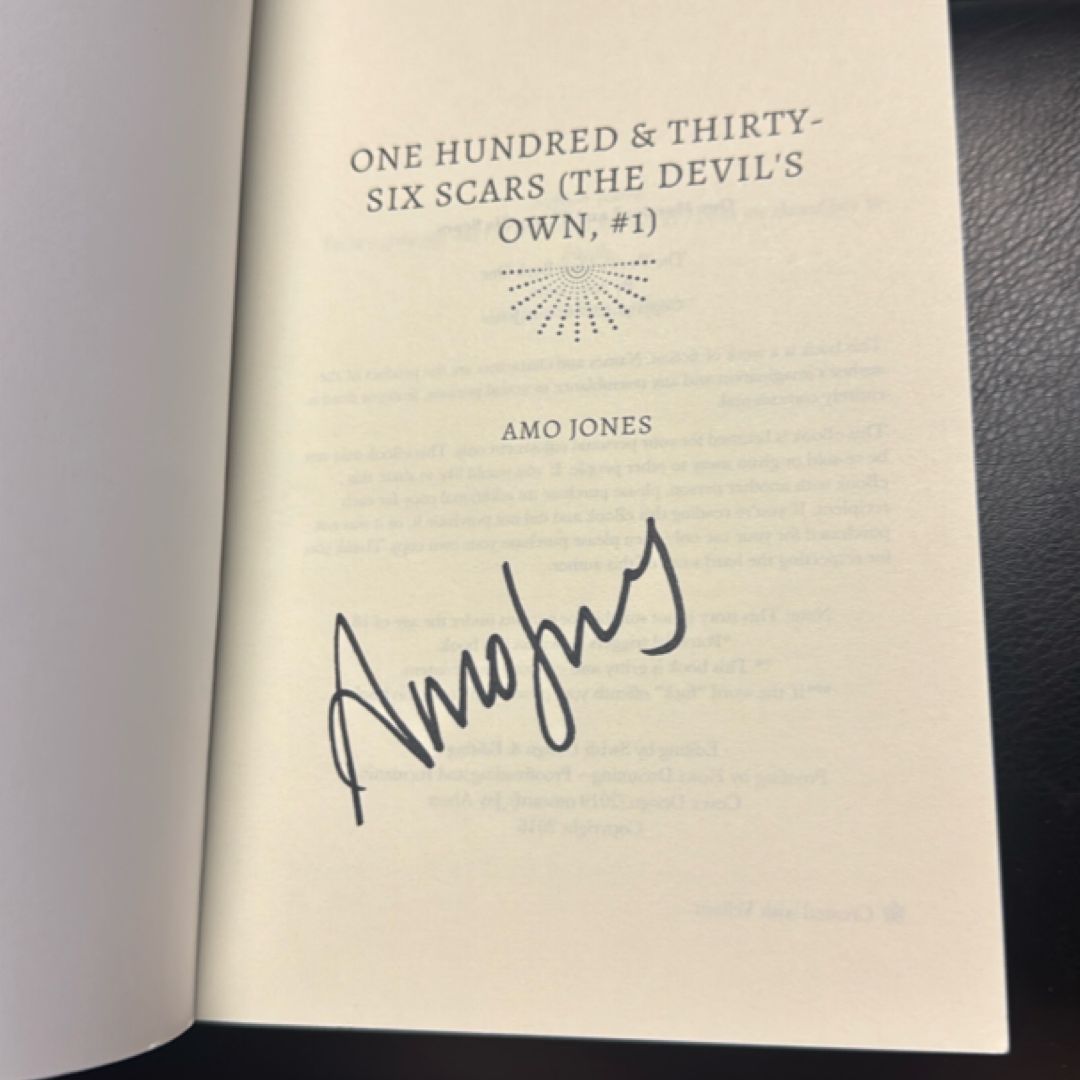 One Hundred and Thirty-Six Scars (the Devil's Own, #1)