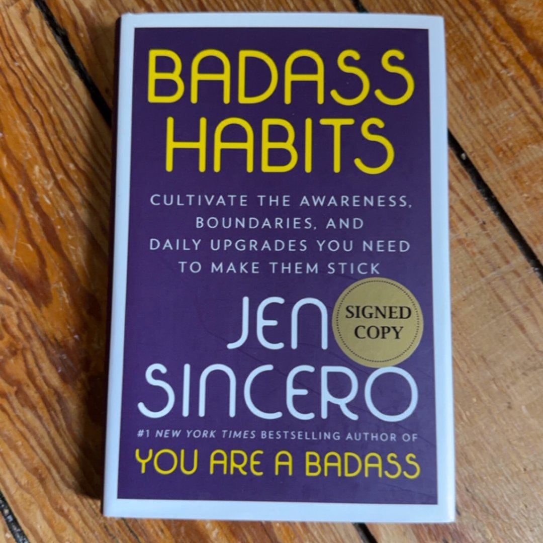 Badass Habits - Signed / Autographed Copy