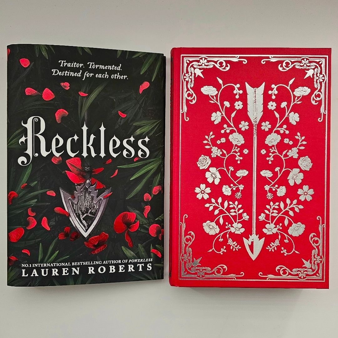 Powerless & Reckless Waterstones UK Exclusive Editions Sprayed